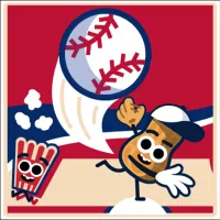Doodle Baseball game logo featuring a playful baseball theme with colorful doodle art style